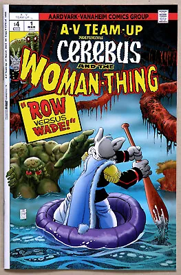Buy Cerebus In Hell Presents A-V Team-Up Cerebus And The Woman-Thing #1 - Aardvark • 4.95£