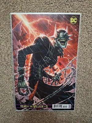 Buy Year Of The Villain Issue 1 - 1:500 Cheung Batman Who Laughs Variant Cover Nm • 50£