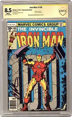 Buy Iron Man #100 CBCS 8.5 Newsstand SS Jim Starlin 1977 18-3311DA4-088 • 92.36£