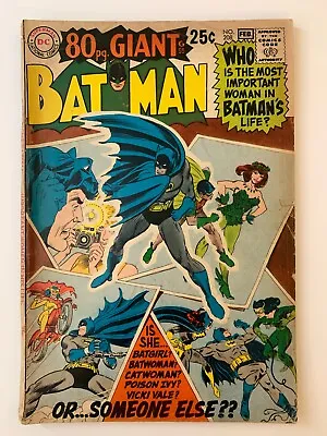 Buy Batman #208 Giant 80pg 1st Mrs Chilton App. DC 1969 Reading Copy • 31.62£