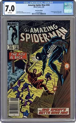 Buy Amazing Spider-Man #265A.N CGC 7.0 Newsstand 1985 4187483016 • 30.04£