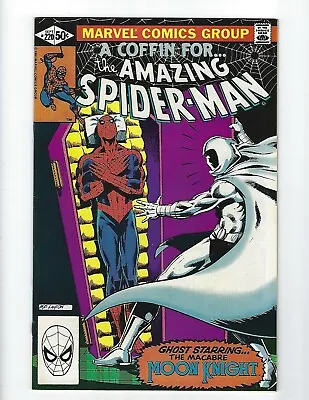 Buy AMAZING SPIDER-MAN #220 - NM 9.0/9.2 - 1st MOONKNIGHT IN ASM - 1981 - $69 B.I.N. • 55.17£
