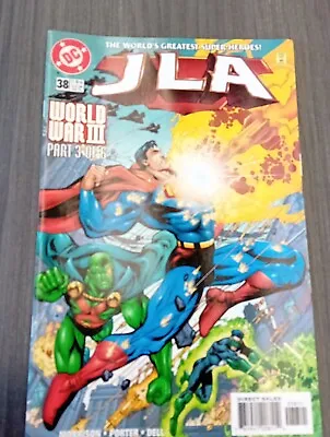 Buy JLA #38 (1999) DC Comics World War 3 Part 3 Of (6) • 1.70£