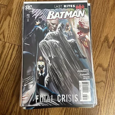 Buy Batman 683  Alex Ross 2009 Morrison Garbett DC Comics Final Crisis Last Rites • 3.19£