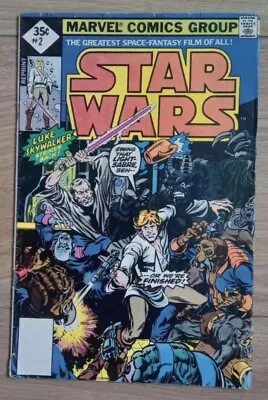 Buy Star Wars Comic #2 1977 Whitman Variant 1st Appearance Obi Wan Kenobi Uk Marvel • 8£
