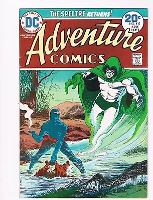 Buy Adventure Comics #432 -Spectre, Jim Aparo;  DC 1974 VF+ • 11.82£