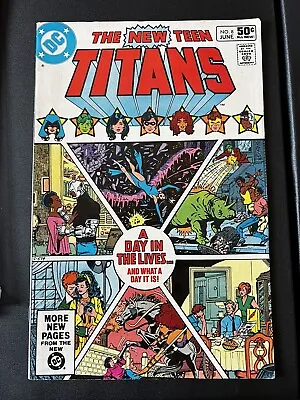 Buy The New Teen Titans #8 1st Terry Long DC Comics 1981 • 8.04£
