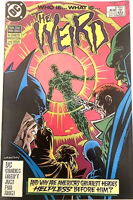 Buy The Weird # 1. April 1988.  Berni Wrightson-cover. Vfn/nm 9.0 • 3.49£