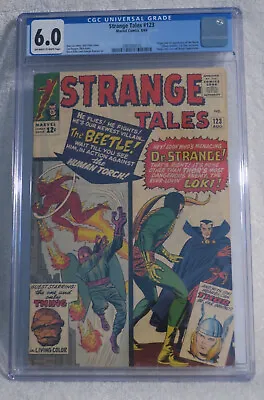 Buy Strange Tales #123  Aug 1964  CGC 6.0 • 197.89£
