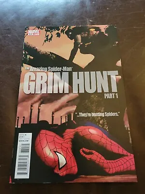 Buy Amazing Spider-Man #634 NM+ Kraven The Hunter Grim Hunt Pt 1 Variant Marvel 2010 • 19.70£