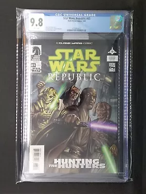 Buy Star Wars: Republic #65 CGC NM/M 9.8 White Pages 1st Appearance Barriss Offee! • 158.31£
