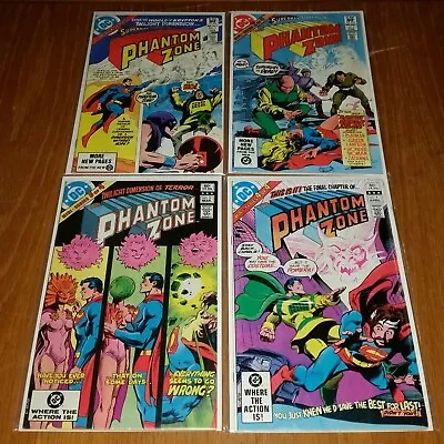 Buy Superman Presents Phantom Zone #1-4 Giordano Dc Comics High Grade Set 1982 (4) • 16.99£