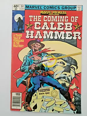 Buy Marvel WESTERN Comics   Marvel Premiere #54 The Coming Of CALEB HAMMER VG/Fine • 3.20£