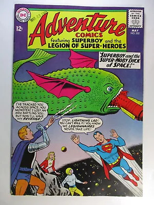 Buy Adventure #332 Superboy & Legion Moby Dick Of Space, VG/F, 5.0, OW Pages • 17.79£