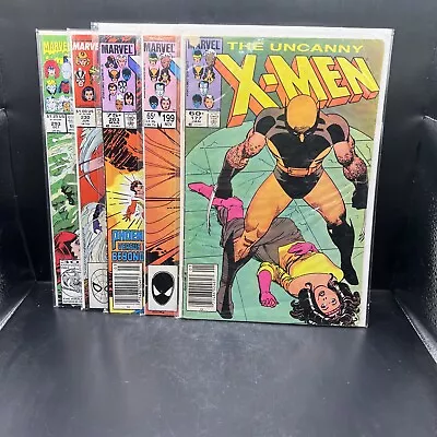 Buy Marvel Uncanny X-Men Lot Of 5 Books Issue #’s 177 199 203 230 & 293(B60)(27) • 15.88£