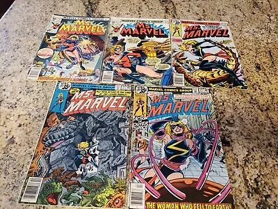 Buy Marvel Comics Group Ms. Marvel - Lot Of 5 (Vol 1 - #10, 17, 20, 21, 23) • 46.77£