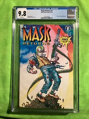 Buy The Mask Returns #1 (1992) Dark Horse Comics Centerfold  Mask  Mask! 1st Print! • 79.67£