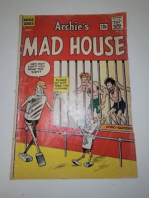 Buy Archie's Madhouse #22 - 1st Appearance Sabrina The Teen-Age Witch - Incomplete • 216.82£