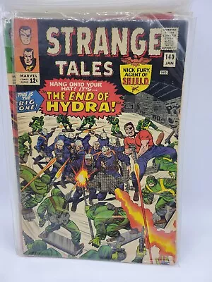 Buy Strange Tales #140 - 1966 - Stan Lee - Jack Kirby • 23.99£