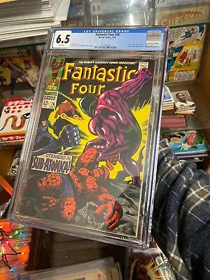 Buy Fantastic Four #76 (CGC 6.5 - MARVEL 1968) (ITEM VIDEO!) Galactus. Silver Surfer • 79.06£