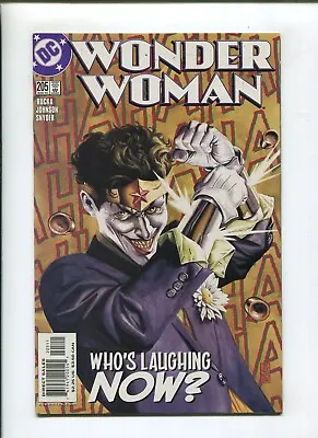Buy Wonder Woman #205 (9.2) Whos Laughing Now Joker Cover! 2004 • 7.82£