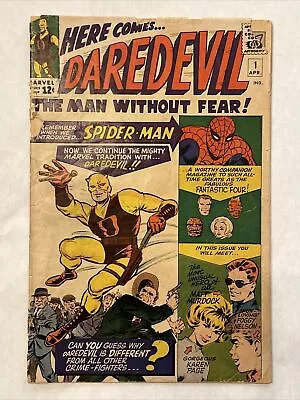 Buy DAREDEVIL #1  1964 KEY ISSUE Complete - Marvel • 1,106.41£