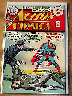 Buy Action Comics #444 Vf (8.0) Dc Superman Green Lantern February 1975 • 16.99£