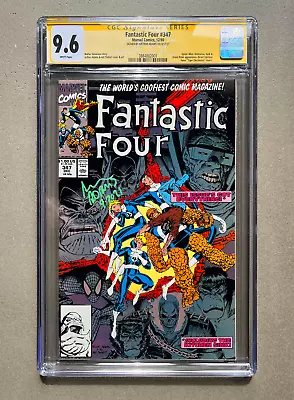 Buy 🔥 Fantastic Four #347 CGC 9.6 SS. Signed By Arthur Adams  New Fantastic 4  🔥 • 177.89£
