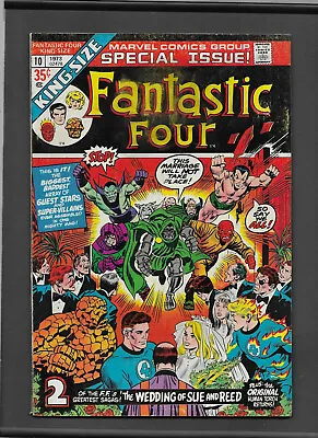 Buy Fantastic Four King-Size (Annual) #10 [Reprints Stories From FF Annual #'s 3 & 4 • 10.05£