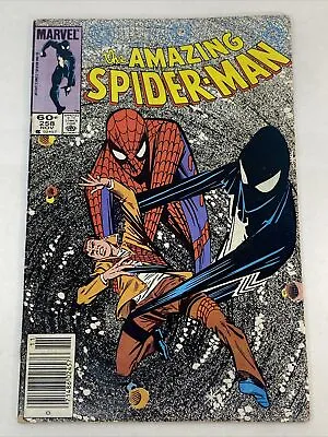 Buy Marvel The AMAZING SPIDER-MAN #258 Newsstand 1st Symbiote Alien Black Costume • 15.82£