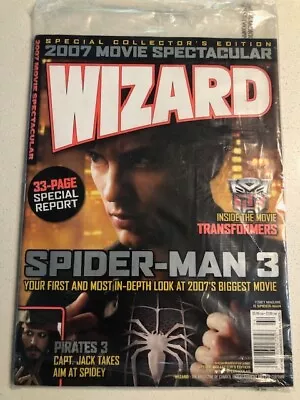 Buy WIZARD Comic Magazine, 2007 MOVIE SPECTACULAR, SPIDER-MAN 3 UNSEALED • 9.56£