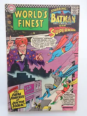 Buy Dc Comics. Worlds Finest  #160  Sept. 1966 - Please Read Condition Description . • 9.99£