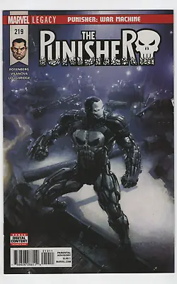 Buy Punisher #219 1st App Frank Castle As War Machine Armor Crain Marvel Comics 2018 • 31.71£