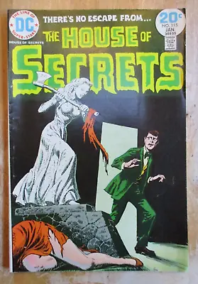 Buy The House Of Secrets #115 VF+  (DC Comics1974) • 12.78£