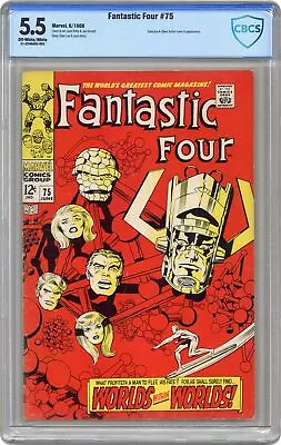 Buy Fantastic Four #75 CBCS 5.5 1968 21-3246A82-002 • 116.51£