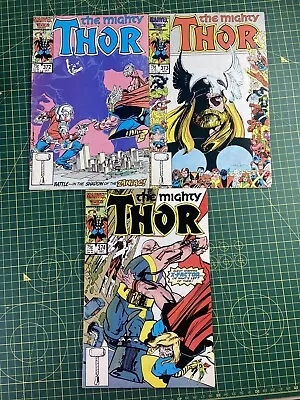 Buy MARVEL COMICS - THE MIGHTY THOR #372 [+373/374]  First Appearance Of TVA • 0.99£
