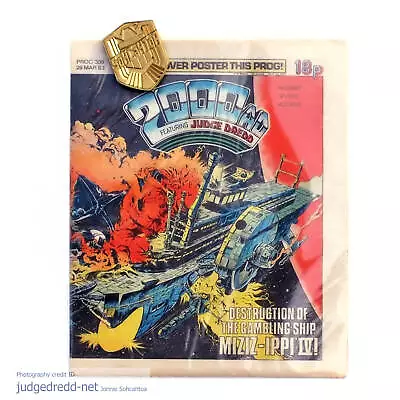 Buy 2000AD Prog 309-314 Judge Dredd Starborn Thing 6 Comics Bag & Board 26 3 1983 • 33£