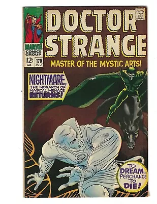 Buy Doctor Strange #170 1968 VF- Or Better! Nightmare! Combine Shipping • 47.43£