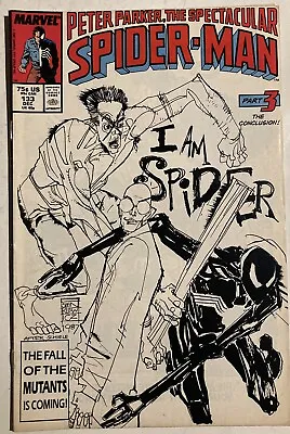 Buy Spectacular Spider-Man #133 Copper Age Comic (Marvel 1987) VG+ • 6£