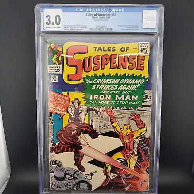 Buy 🕷 Tales Of Suspense #52 CGC 3.5 1964 1st Black Widow 🕷 3795155003 • 347.08£