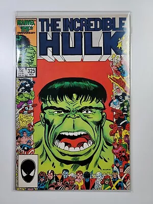 Buy The Incredible Hulk #325 Marvel Anniversary Frame Cover Marvel Comics 1986 • 16.01£