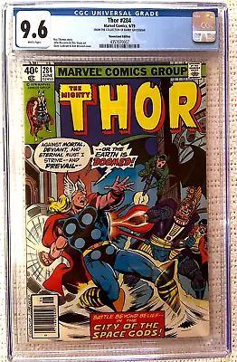 Buy 🔥~marvel~thor #284 (1979)~🔥~from Barry Grossman Collection~🔥~cgc 9.6~🔥 • 102.87£