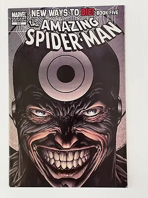 Buy The Amazing Spider-man # 572 DAVID FINCH BULLSEYE VARIANT Marvel Comics 2008 Htf • 31.66£