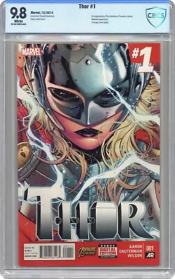 Buy Thor 1A Dauterman CBCS 9.8 2014 22-03106F5-026 Jane Foster As Thor • 75.24£