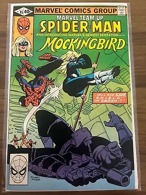 Buy Marvel Team-Up (1972) #95 1st Appearance Of Mockingbird • 119.93£
