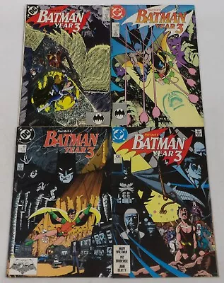 Buy Batman: Year 3 #1-4 FN Complete Story - Perez - 1st Tim Drake 436 437 438 439 • 9.48£