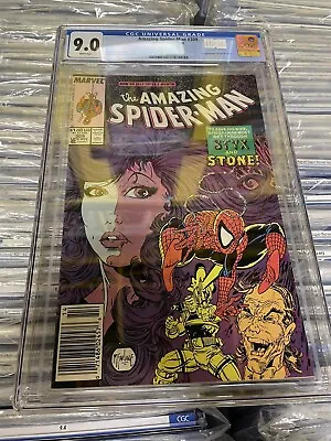 Buy Amazing Spider-Man 309 Newsstand CGC 9.0 1st Styx & Stone, McFarlane Marvel 1988 • 98.20£