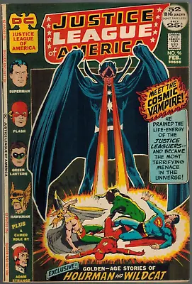 Buy Justice League Of America 96  1st Appearance Of Starbreaker!  1972  VF- DC Comic • 16.03£