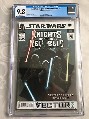 Buy Star Wars Knights Of The Old Republic 25 CGC 9.8 • 122.19£