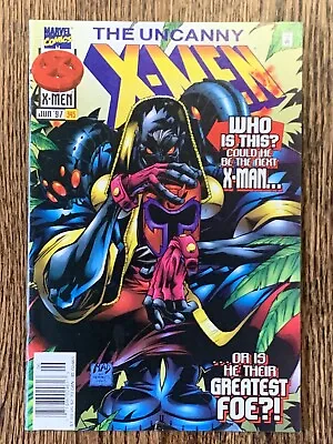 Buy UNCANNY X-MEN #345 NEWSSTAND VARIANT Marvel Comics 1997 Madreira VF- 1st Maggot • 11.83£